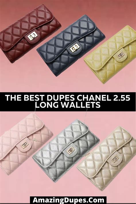 chanel dupe wallet|chanel dupe leather.